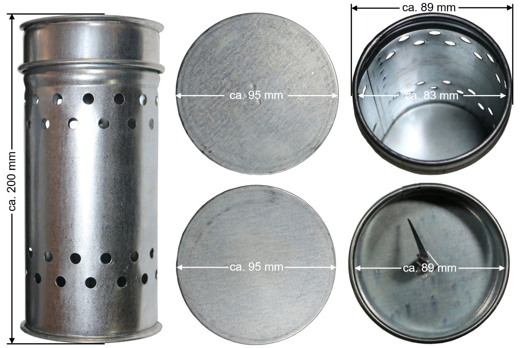 Sulfur can set with 400 g sulfur strips