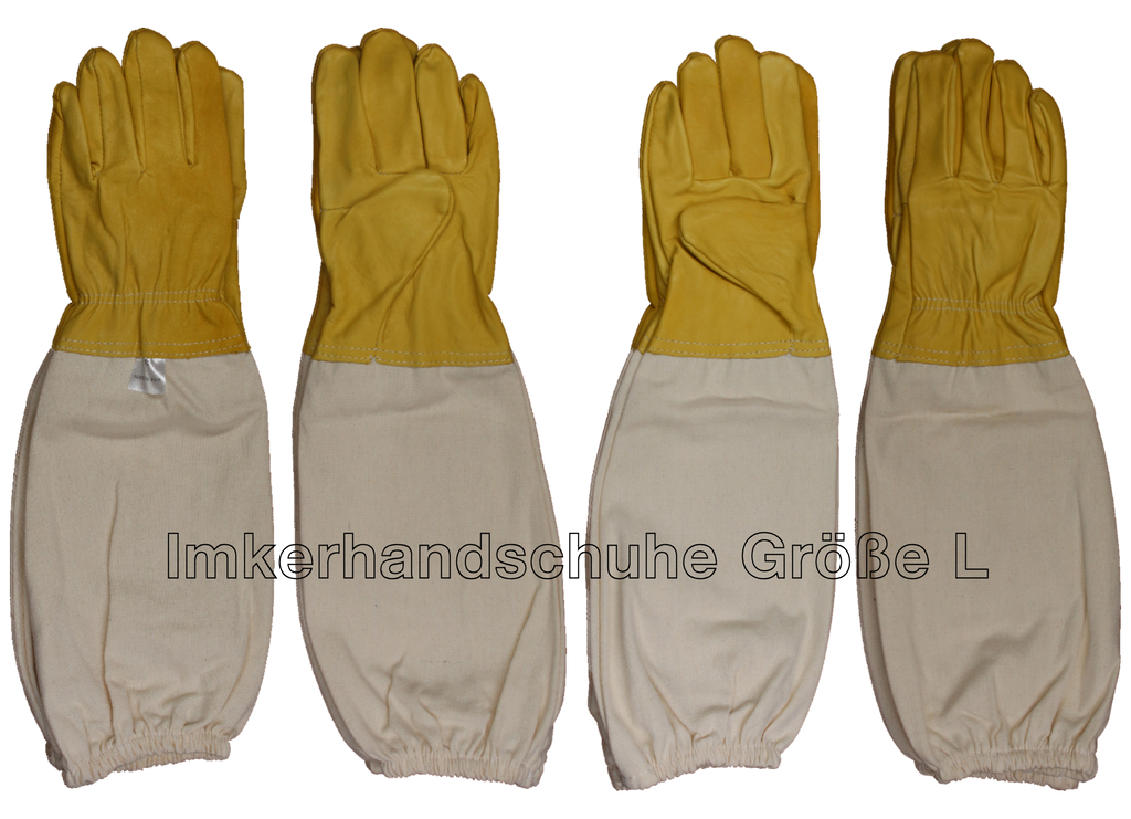 Imkerjacke mit abnehmbaren Schleier in Universalgröße und imprägnierte Imkerhandschuhe im Set