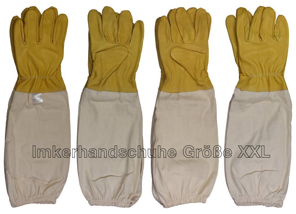 Imkerjacke mit abnehmbaren Schleier in Universalgröße und imprägnierte Imkerhandschuhe im Set