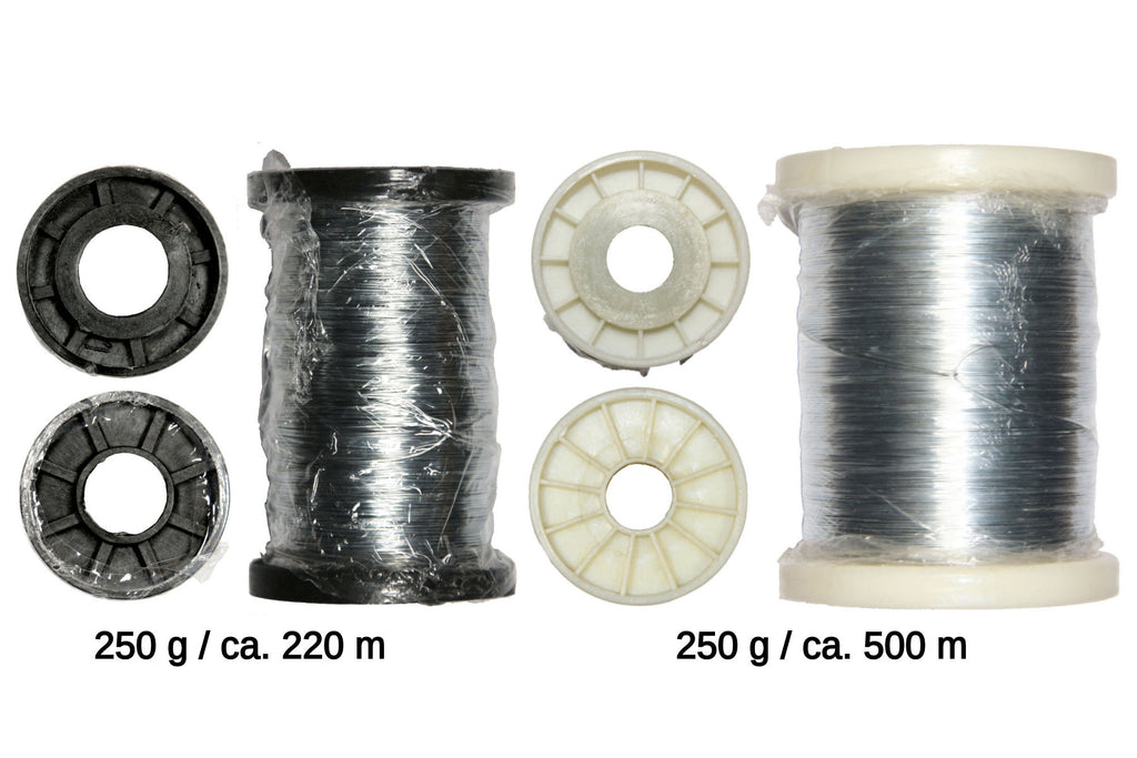 Wabendraht Ø 0,4 mm  250 g / 500 g zum Verdrahten von Wabenrähmchen