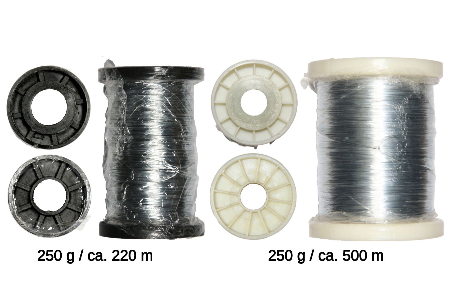 Wabendraht Ø 0,4 mm  250 g / 500 g zum Verdrahten von Wabenrähmchen