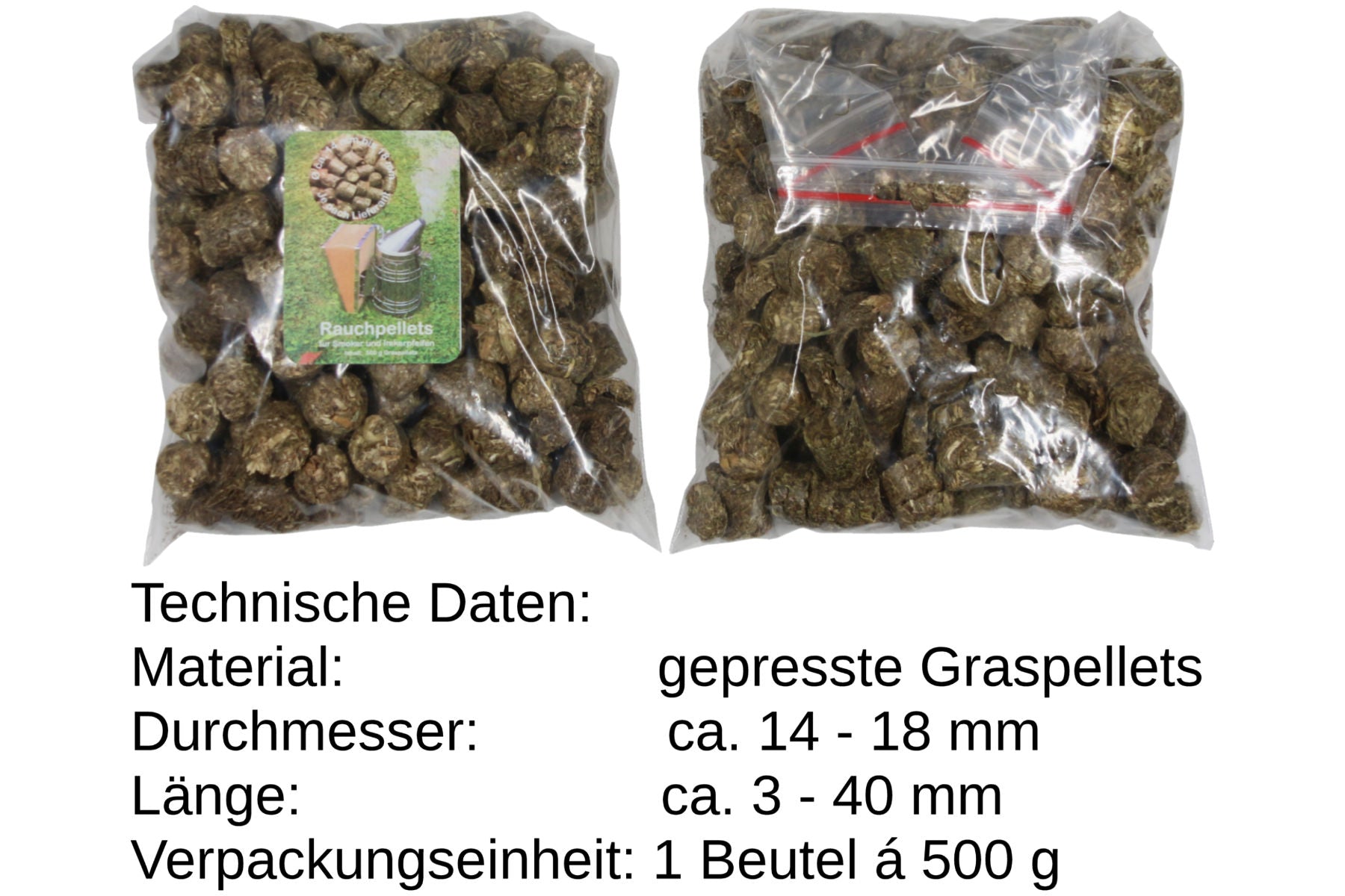 Edelstahl Smoker mit 500g Rauchmittel Rauchbläser