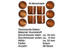 Nicot System Set 81 parts 50 queen bowls with larval spoon for breeding queens 