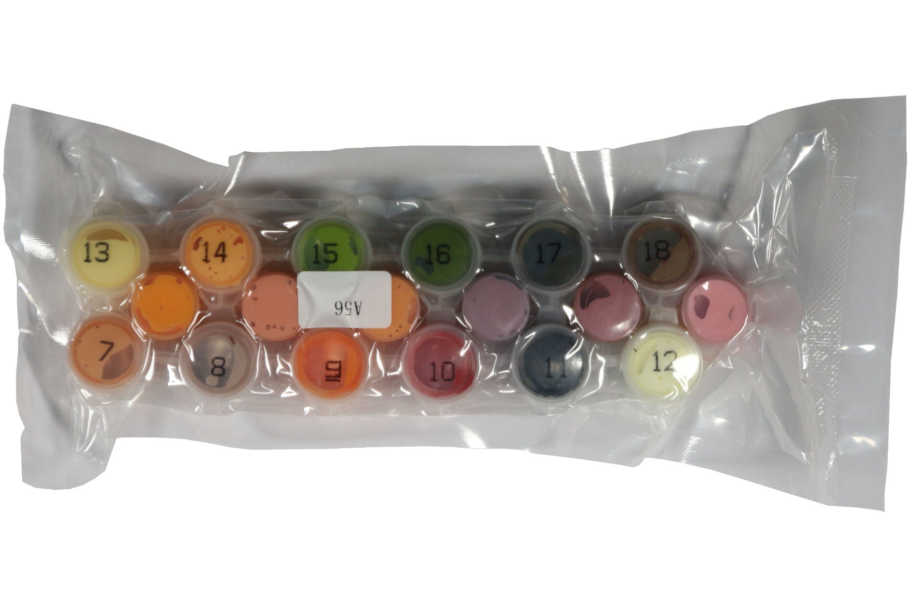 Meeresbucht im Sonnenuntergang Malen nach Zahlen 18 Acrylfarben 298x398 mm A56