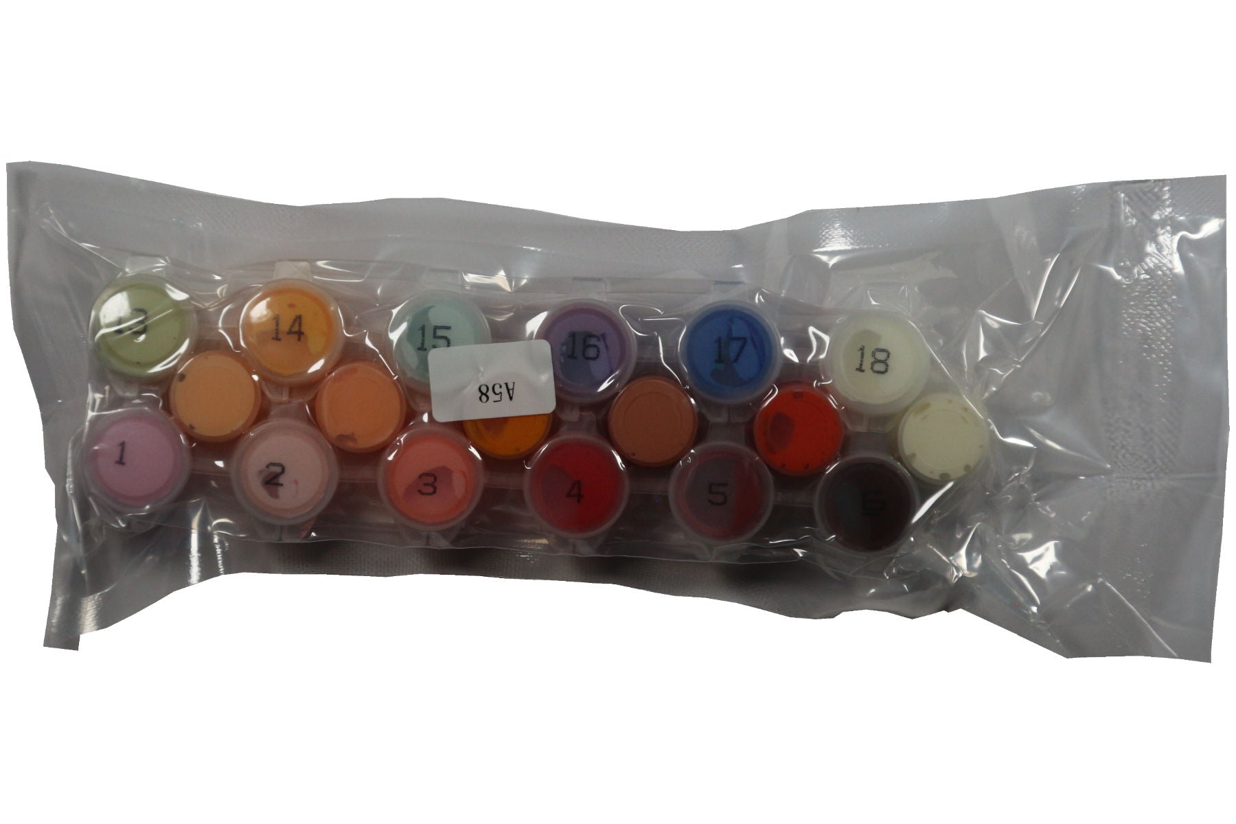 Sandstrand im Sonnenuntergang Malen nach Zahlen 18 Acrylfarben 298x398 mm A58