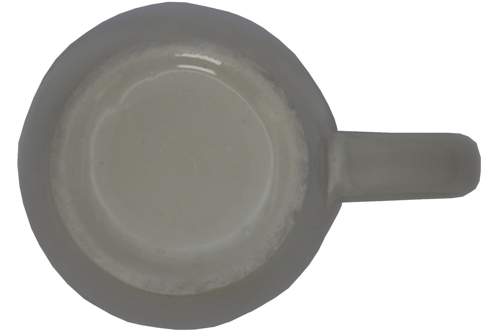 Jumbo Tasse XL 330 ml – „Coffee IS ALWAYS A GOOD IDEA" Porzellan naturweiß