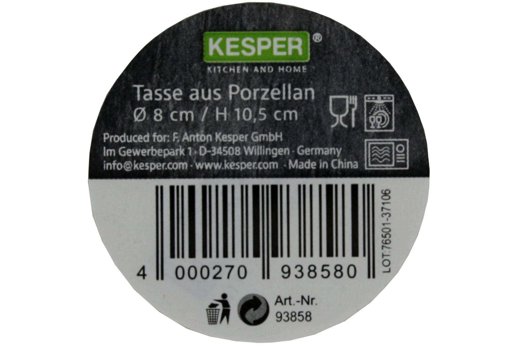 Jumbo-Tasse „Durchhalten. Später gibt es Aperol" – 300 ml Porzellan