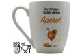 Jumbo-Tasse „Durchhalten. Später gibt es Aperol" – 300 ml Porzellan
