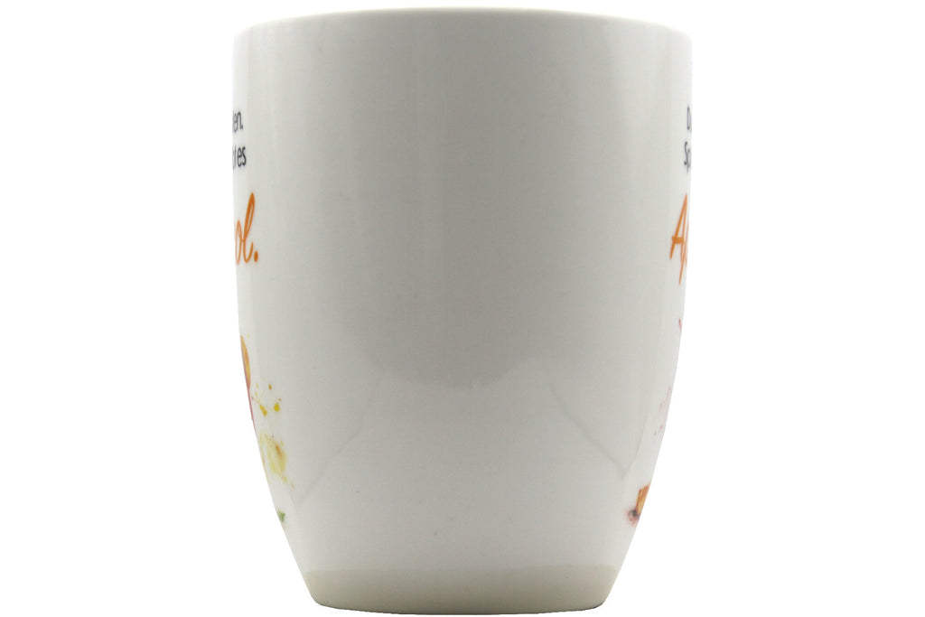 Jumbo-Tasse „Durchhalten. Später gibt es Aperol" – 300 ml Porzellan