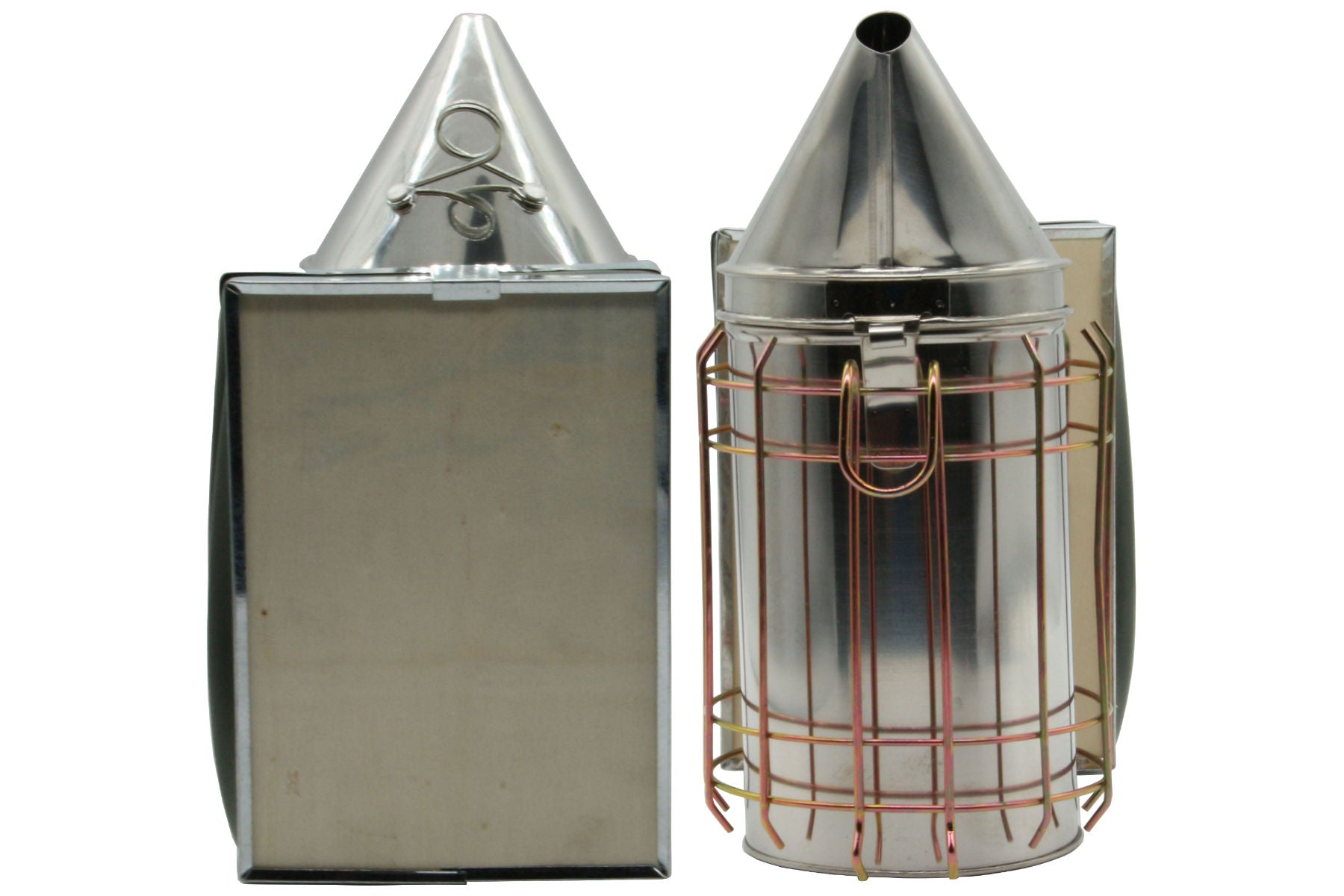 Edelstahl Smoker mit 500g Rauchmittel Rauchbläser