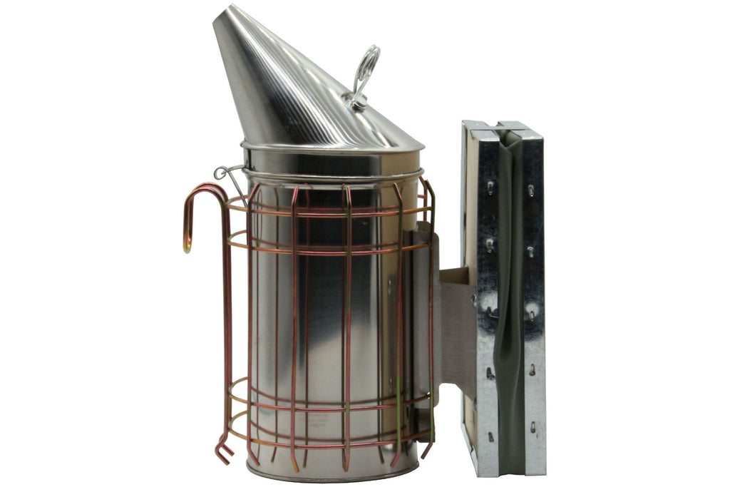 Edelstahl Smoker mit 500g Rauchmittel Rauchbläser