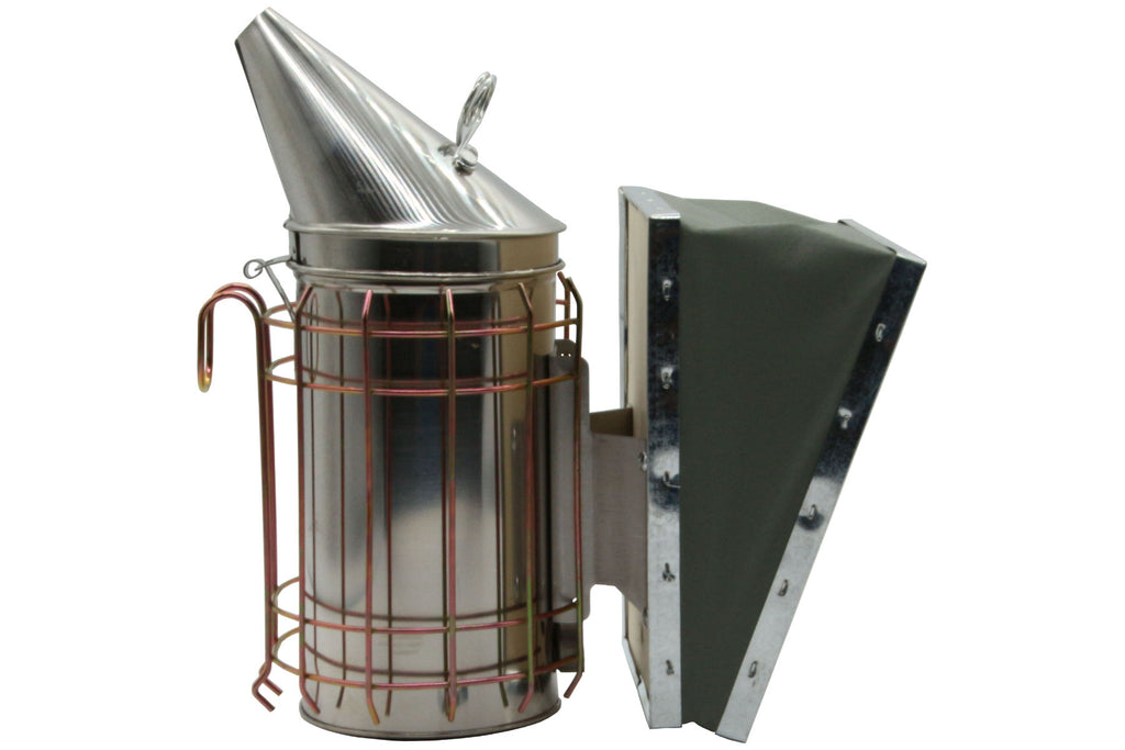 Edelstahl Smoker mit 500g Rauchmittel Rauchbläser