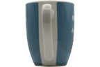 Lustige  Jumbo-Tasse „Erst der Kaffee, dann die Arbeit" – 300 ml Porzellan