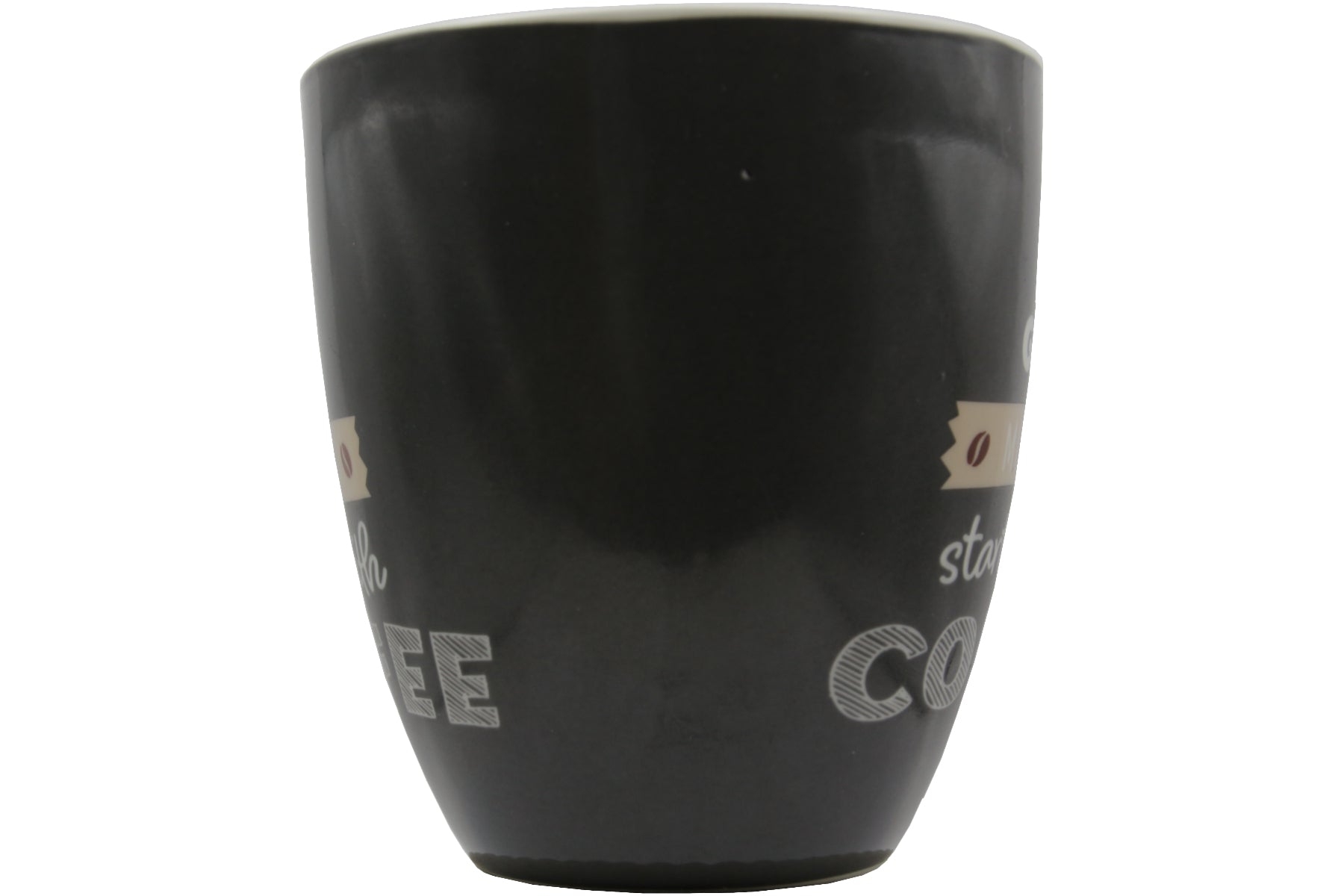 Jumbo Tasse „Good Morning starts with Coffee" – 880 ml Keramik