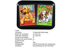 Hunde mit Welpen 2er-Set Sequin Art 0214 Malen nach Zahlen ab 8 Jahre 224x303 mm