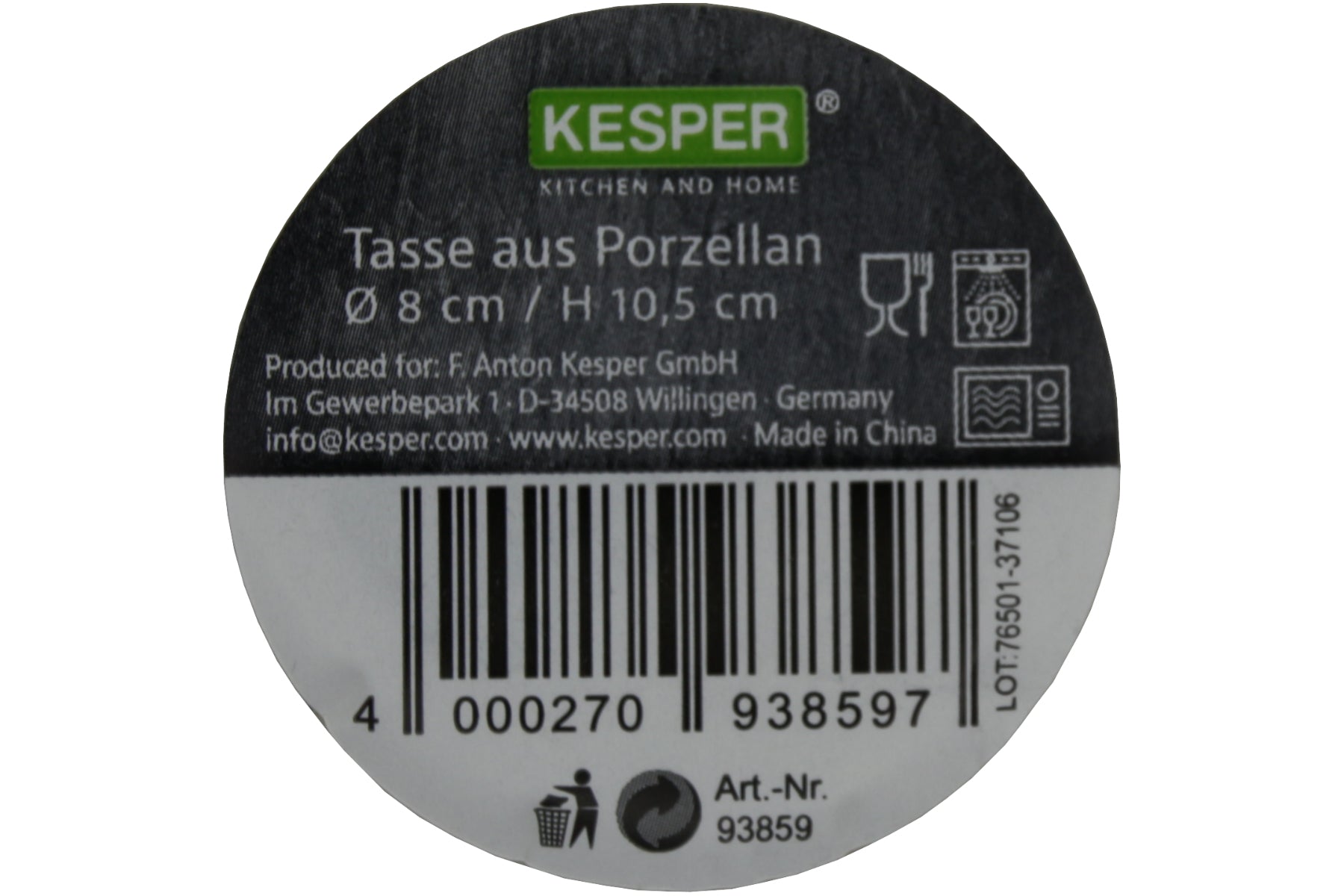Jumbo-Tasse „Ich wünschte das wäre ein BIER" – 300 ml Porzellan