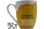 Jumbo-Tasse „Ich wünschte das wäre ein BIER" – 300 ml Porzellan