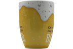 Jumbo-Tasse „Ich wünschte das wäre ein BIER" – 300 ml Porzellan