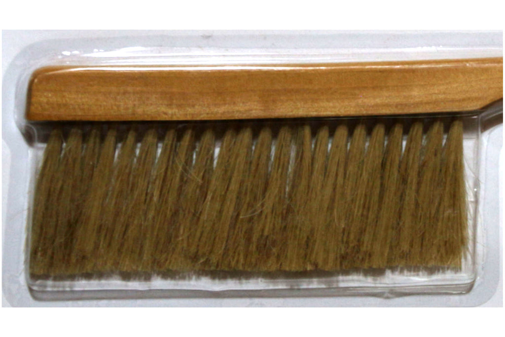 Imkerbesen mit Holzgriff helles Rosshaar Länge ca. 34 cm