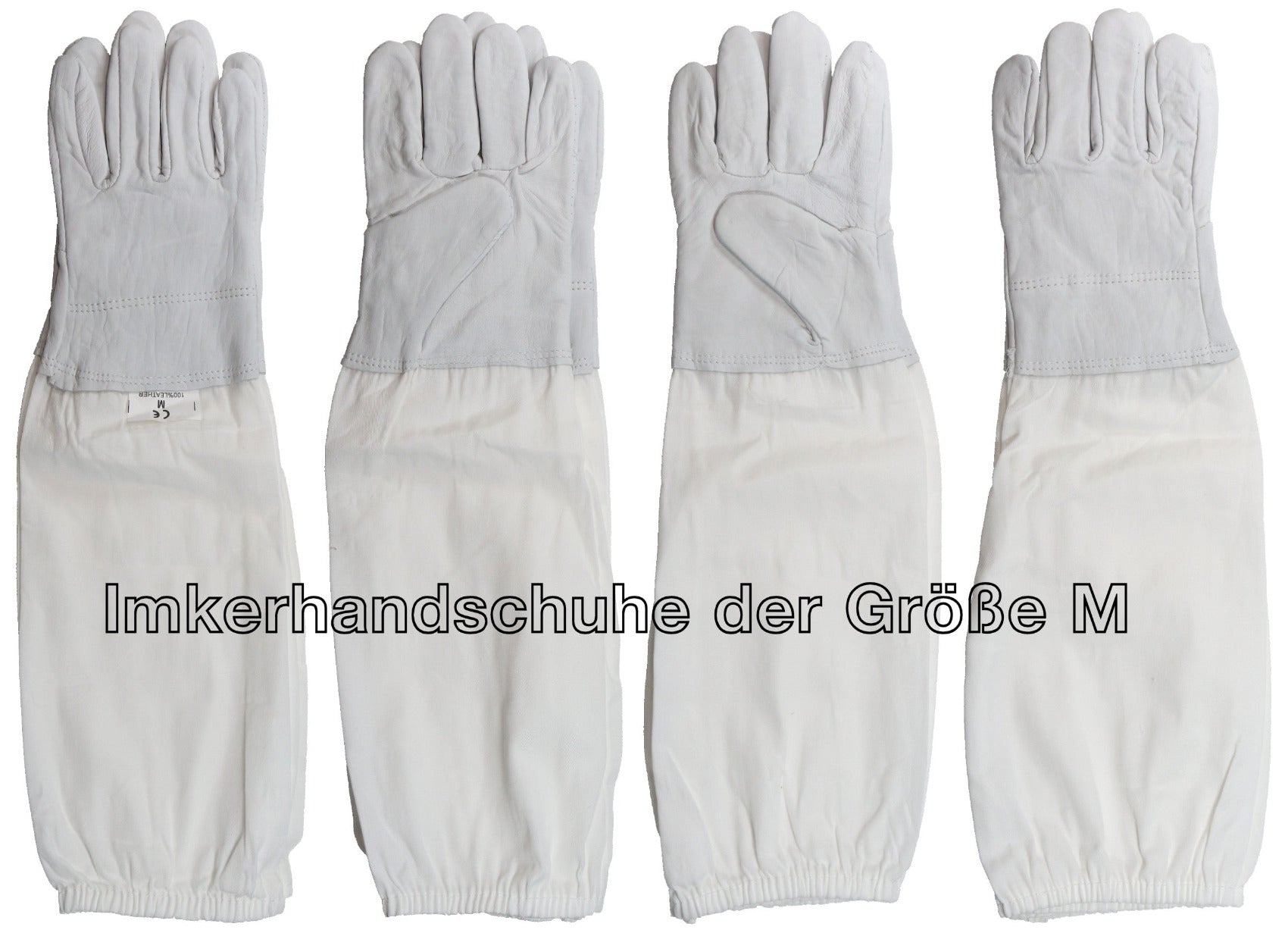 1 Paar Imkerhandschuhe aus Ziegenleder mit Stulpen  Shoppingcenter Kraus
