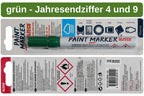 Markierungsstift für Bienenkönigin in Jahresfarbe