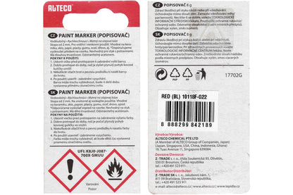 Markierungsstift für Bienenkönigin in Jahresfarbe Zeichenstift Marker Stift