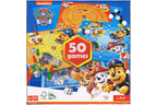 PAW Patrol 50 Spiele Spielesammlung Trefl 02508 für 2 bis 4 Spieler ab 5 Jahre