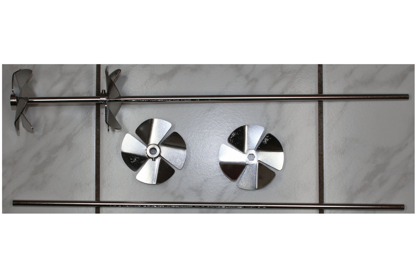 Honigrührer Rührpropeller 2 Ebene verstellbar Honig cremig rühren 60 cm
