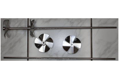 Honigrührer Rührpropeller 2 Ebene verstellbar Honig cremig rühren 60 cm