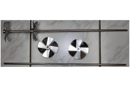 Honigrührer Rührpropeller 2 Ebene verstellbar Honig cremig rühren 60 cm