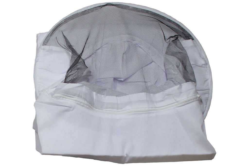 Imkerjacke mit abnehmbaren Schleier in Universalgröße und Imkerhandschuhe im Set