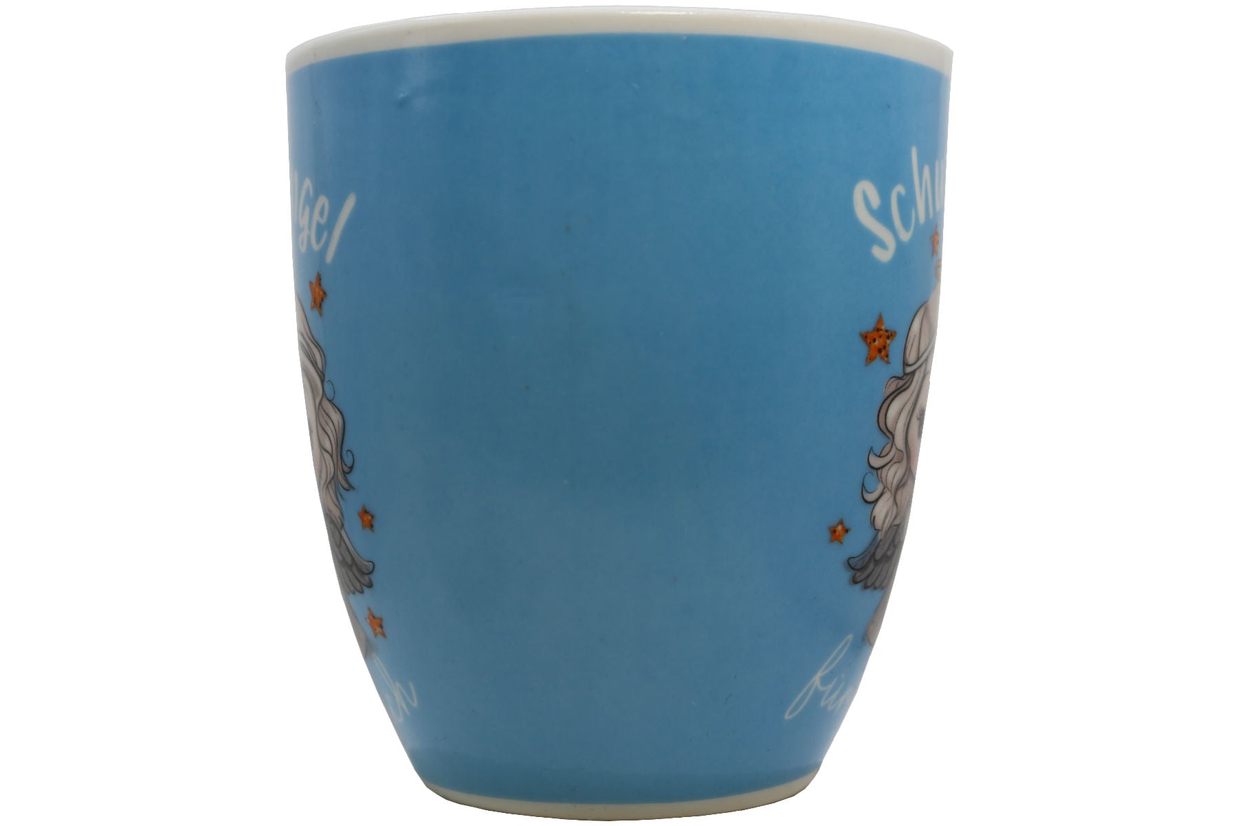 Jumbo Tasse XXL 550 ml Schutzengel blau "Schutzengel für dich"