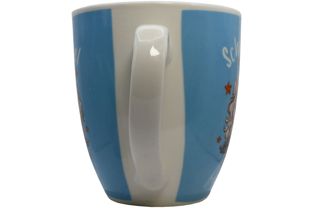 Jumbo Tasse XXL 550 ml Schutzengel blau "Schutzengel für dich"