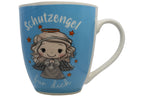 Jumbo Tasse XXL 550 ml Schutzengel blau "Schutzengel für dich"
