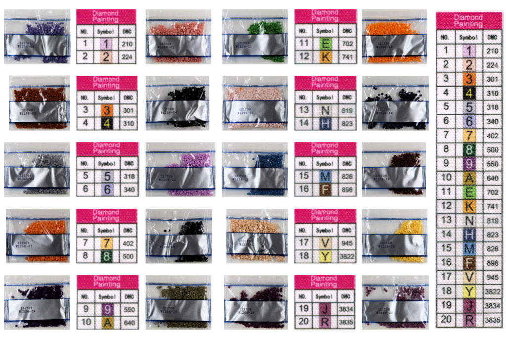 See vom Steg mit Schilf Diamond Painting 20 Farben 300  x 400 mm W1256