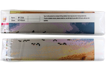 See vom Steg Schilf Meer Diamond Painting 20 Farben 300  x 400 mm W1256