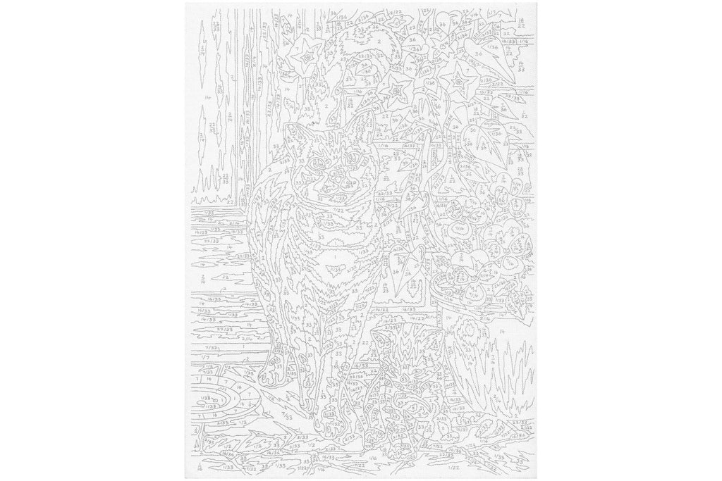 Katzen 2er-Set Sequin Art 0213 Malen nach Zahlen ab 8 Jahre 224x303 mm