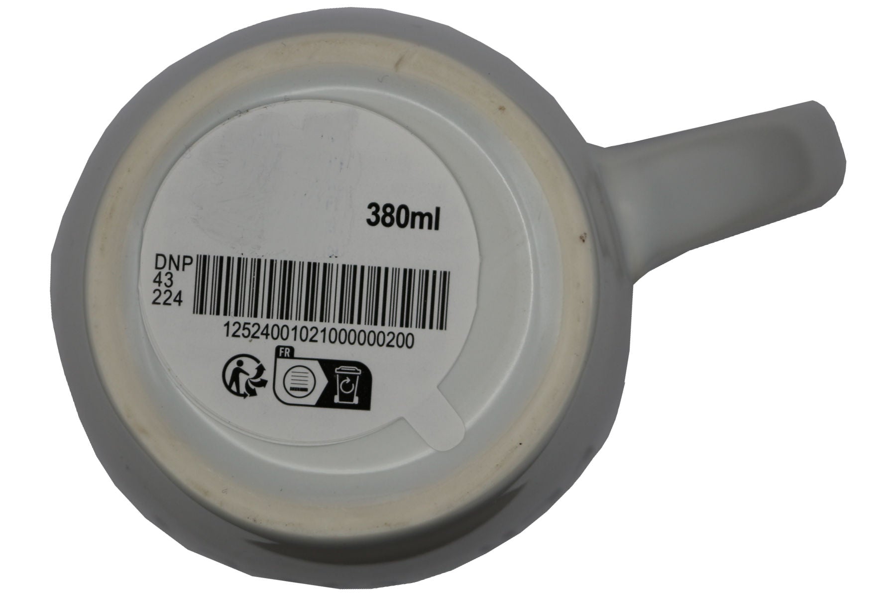 Jumbo Tasse XXL 380 ml 2er-Set mit Schriftzug "Beste Oma der Welt" bzw. "Bester Opa der Welt"