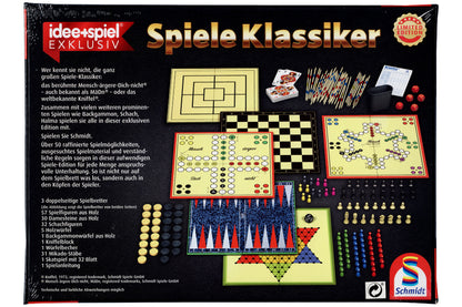Schmidt Spiele Klassiker Spielesammlung Limited Edition 49194 idee+spiel für 2 - 6 Spieler