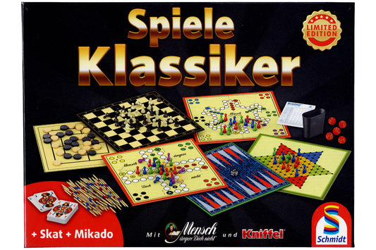 Schmidt Spiele Klassiker Spielesammlung Limited Edition 49194 idee+spiel für 2 - 6 Spieler