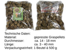 1 kg / 2 kg Rauchstoff Rauchpellets Graspellets Ø 14 mm - Ø 18 mm