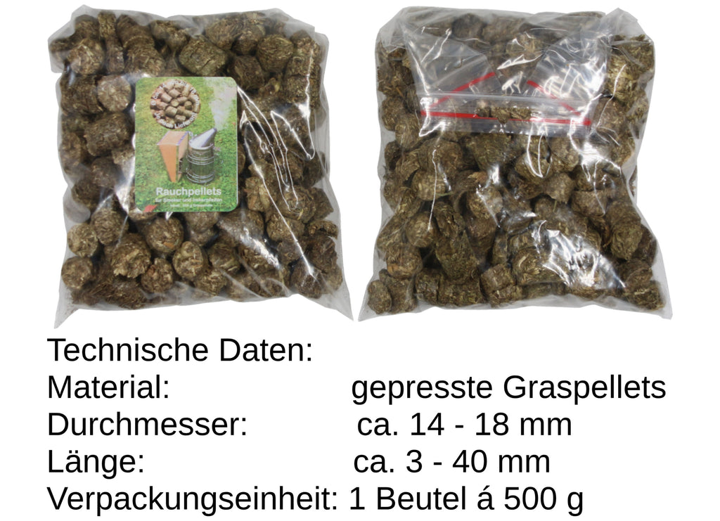 Imker Smoker Set inkl. Rauchmittel Bienenbesen Stockmeißel gerade