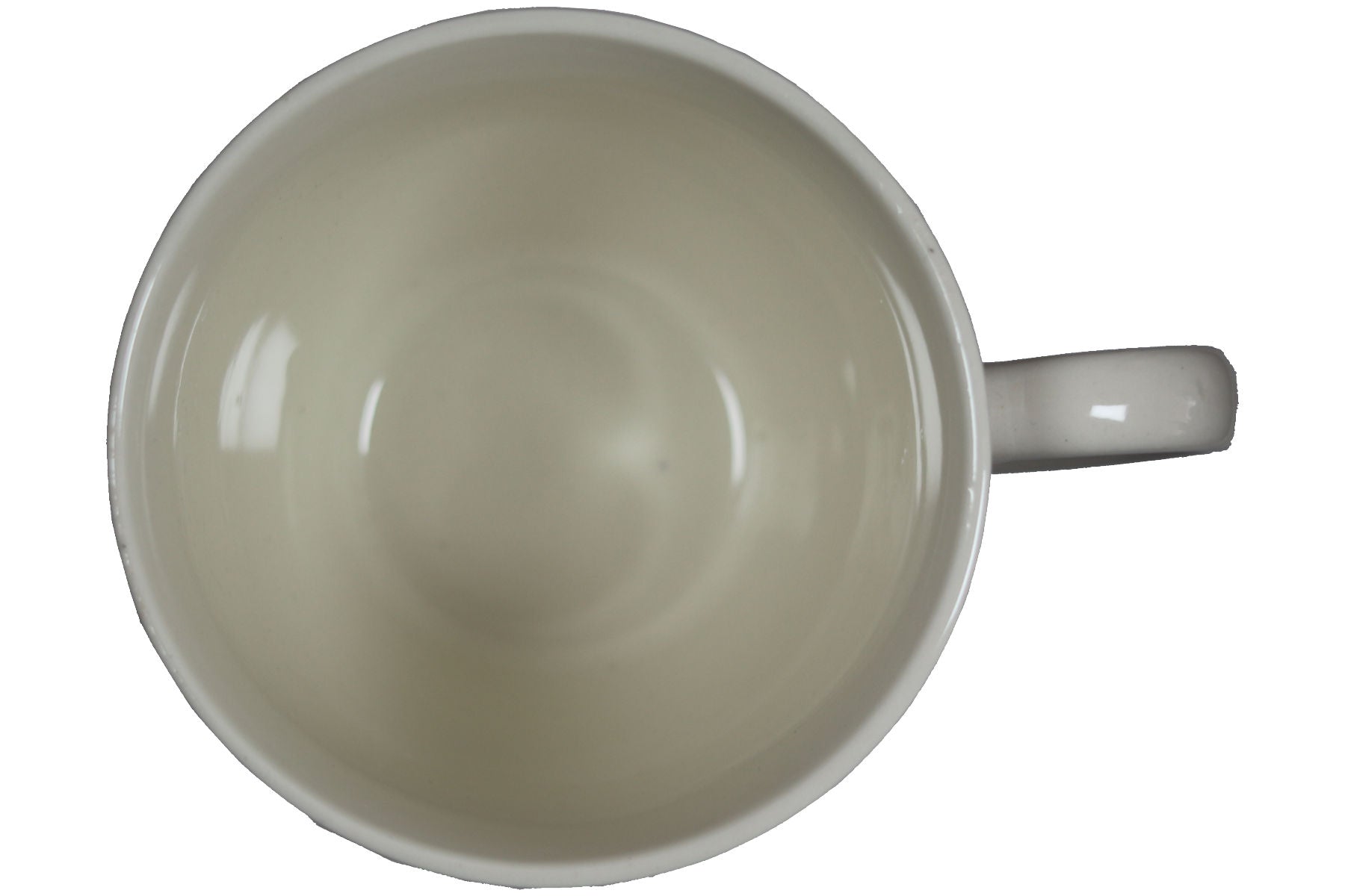 Jumbo Tasse XXL 880 ml stehende Katze mit Tasse und Schriftzug "zu früh .... zu kalt .... zu Montag!"