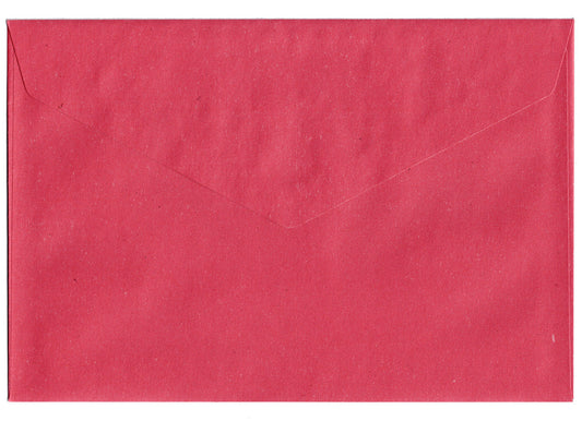 100 / 200 Briefumschläge DIN C6 rot Aufdruck 