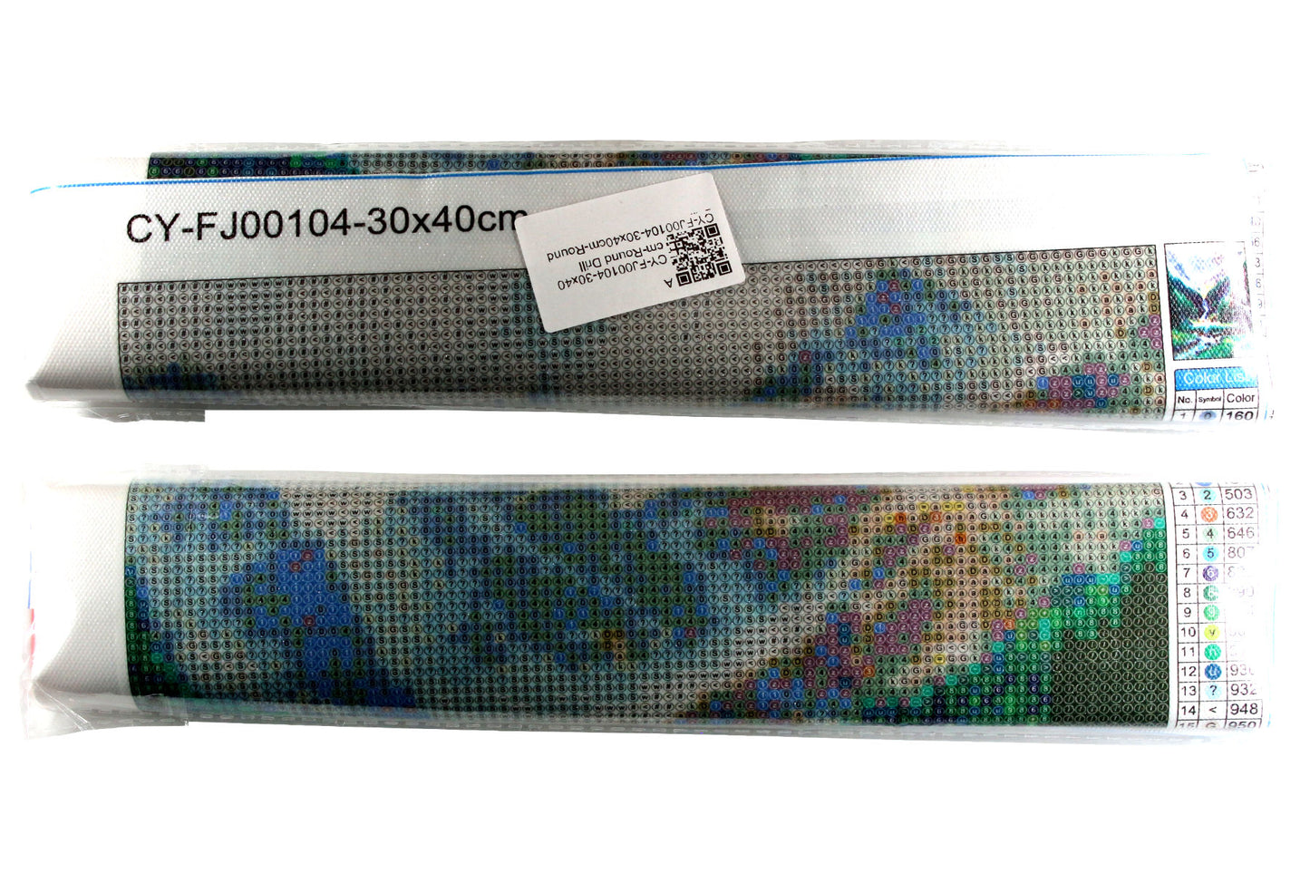 Wasserfall im Gebirgstal Diamond Painting 30 Farben 300 x 400 mm  CY-FJ00104