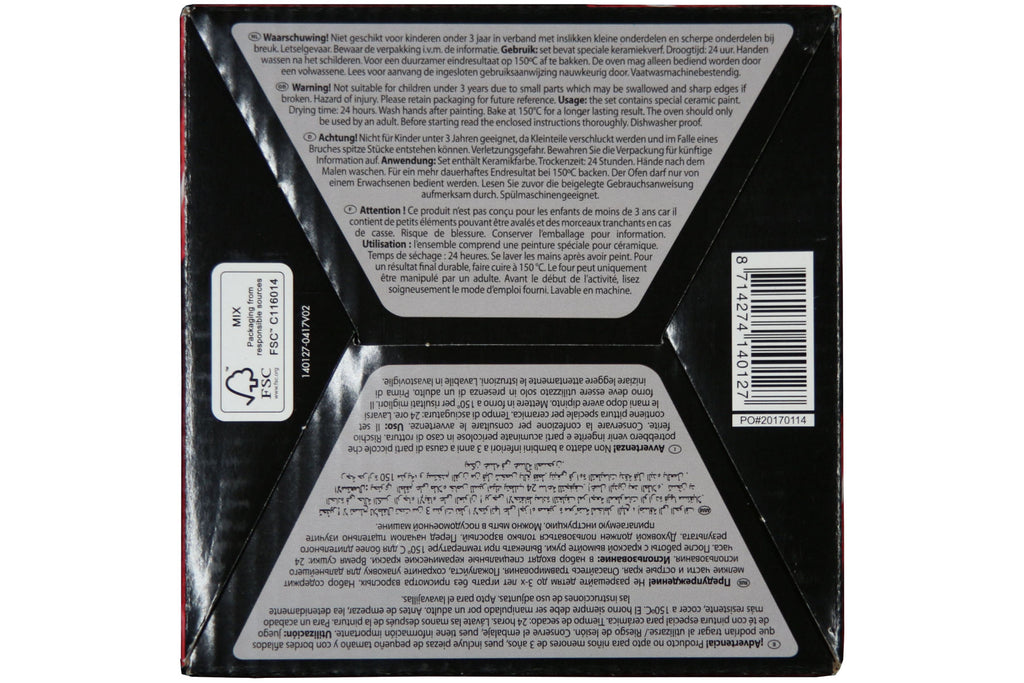 Cars 3 - Keramikbecher zum Ausmalen mit 5 Keramikfarben