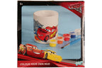 Cars 3 - Keramikbecher zum Ausmalen mit 5 Keramikfarben