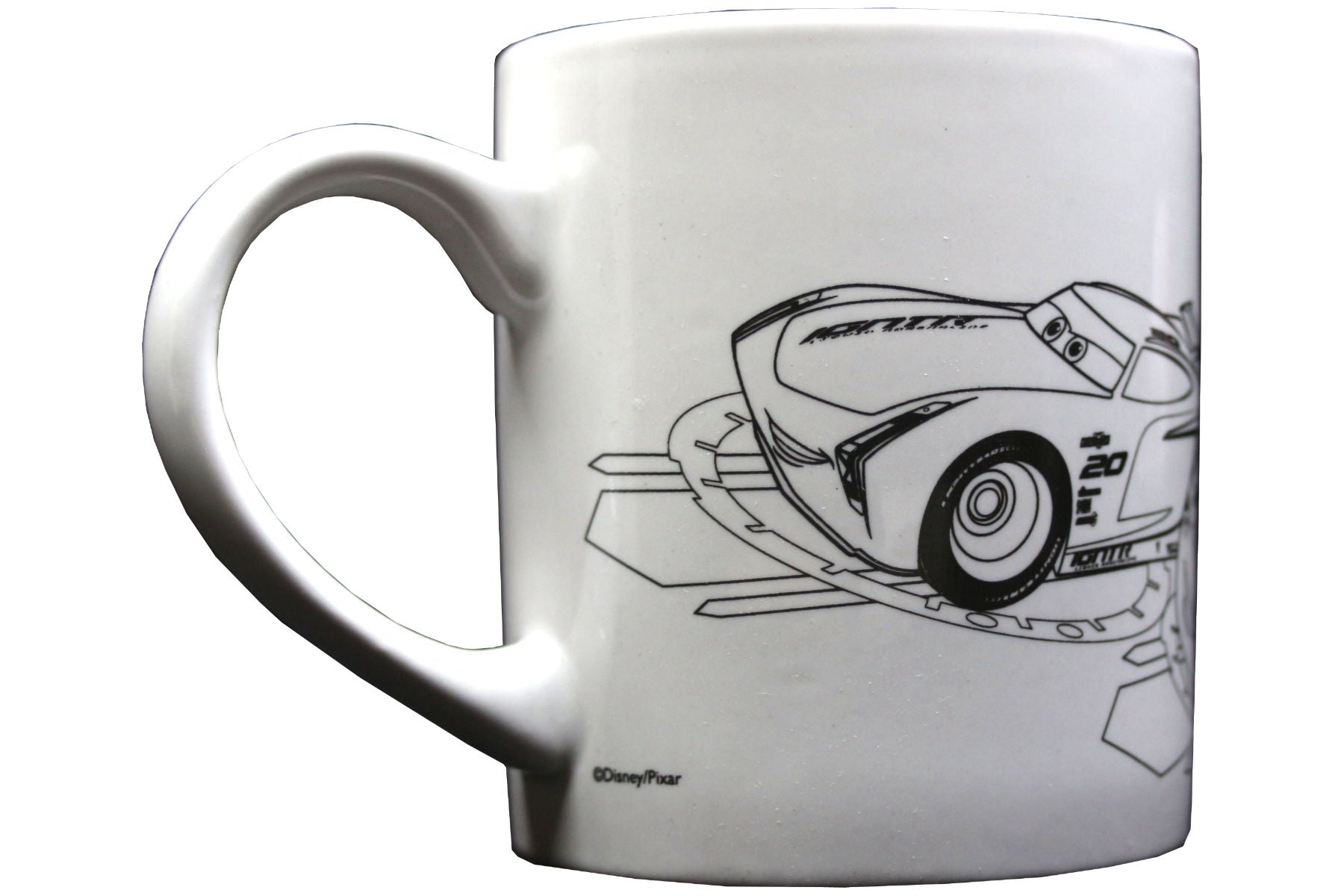 Cars 3 - Keramikbecher zum Ausmalen mit 5 Keramikfarben