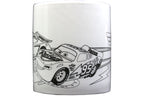 Cars 3 - Keramikbecher zum Ausmalen mit 5 Keramikfarben