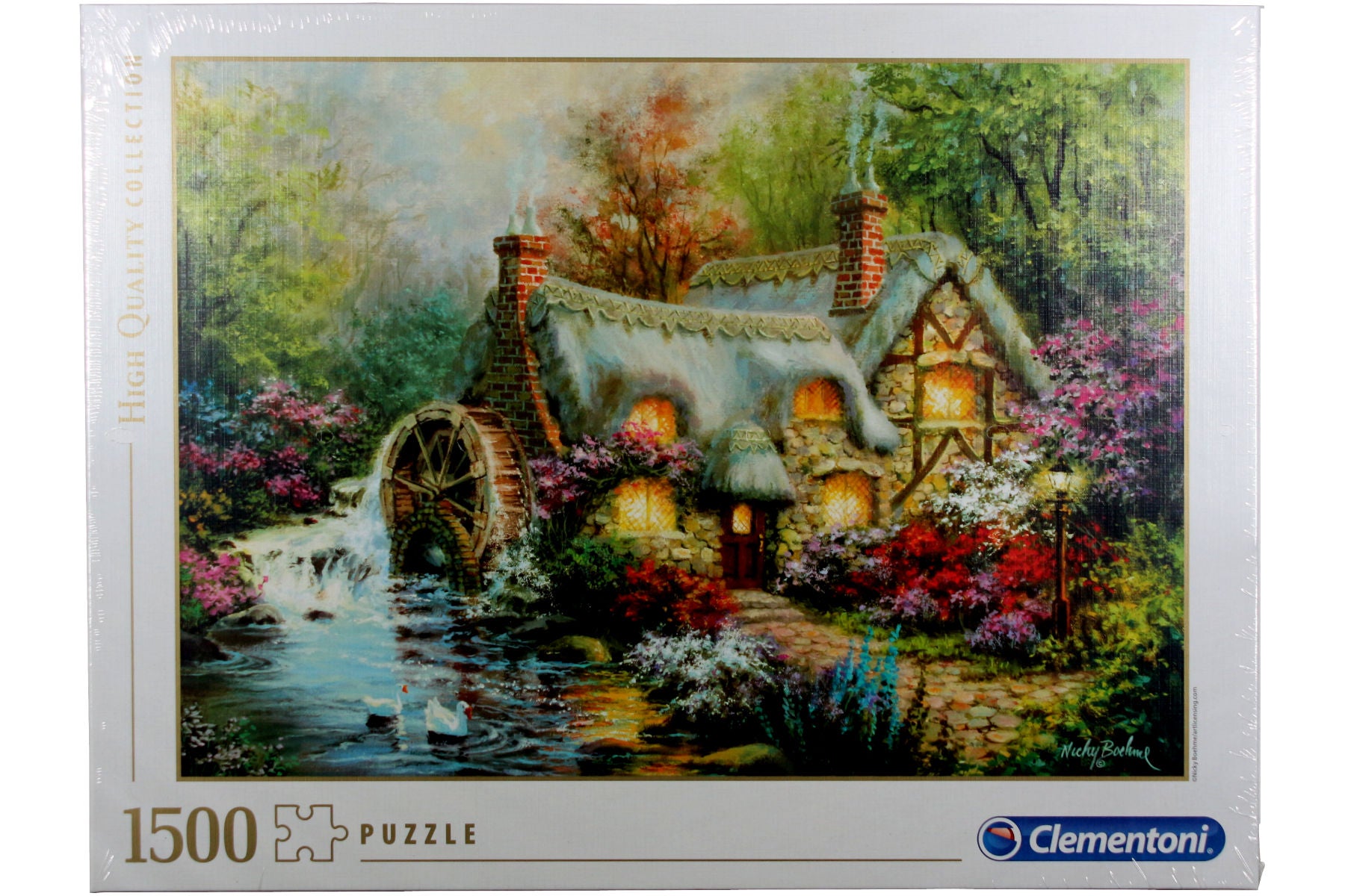 Ländliche Zuflucht Country Retreat 1500 Teile 84x59cm Puzzle Clementoni 31812